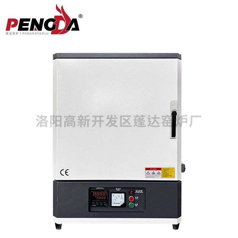 马弗炉300X250X250含烟囱1200℃电阻丝加热