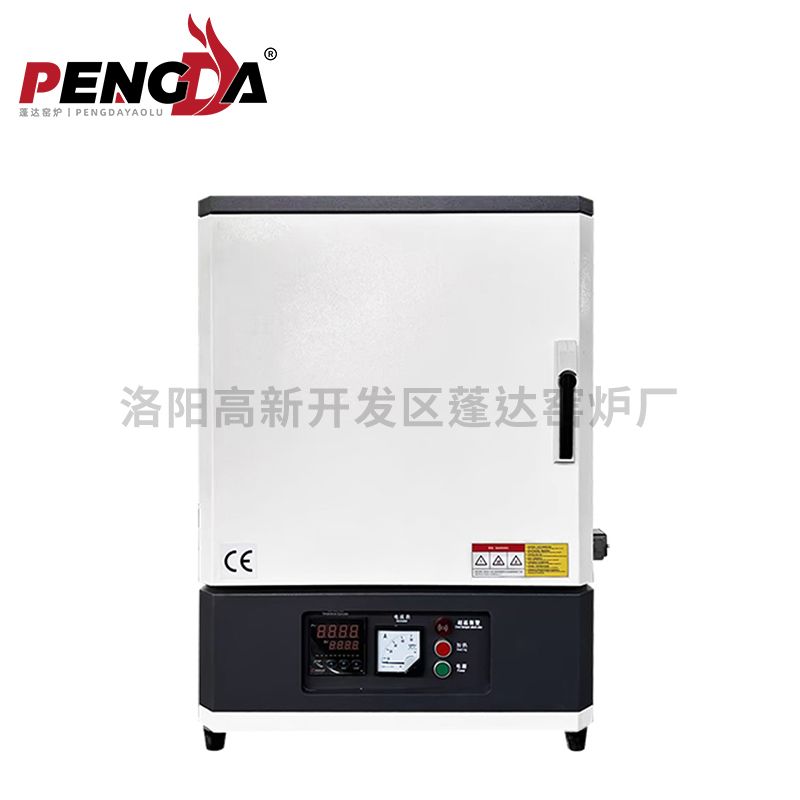 300X200X200马弗炉1200℃含烟囱电阻丝加热